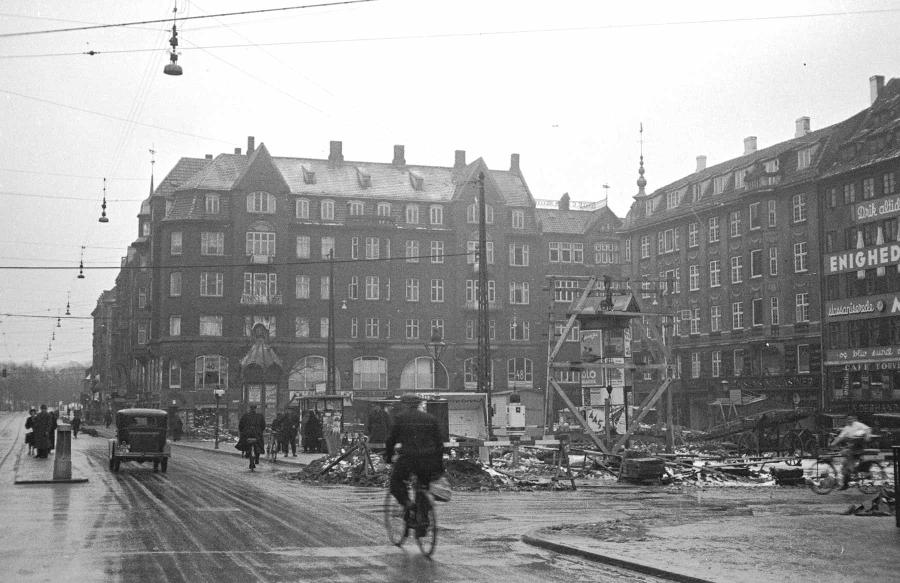 Torvegade - Christianshavn - december 1937